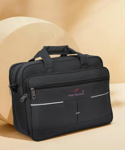 Image of Relic NexGen Black Messenger Bag