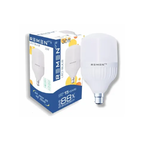 Image of REMEN B22 30W LED Bulb Cool Day Light