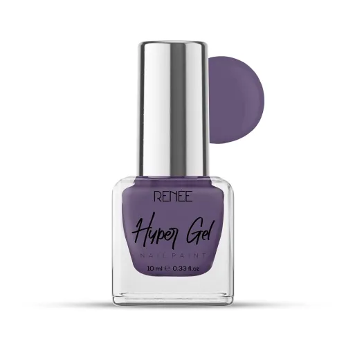 Image of RENEE Hyper Gel Nail Paint 10ml – Aubergine Purple