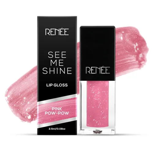 Image of Renee See Me Shine Lip Gloss - Pink Pow Wow 2.5ml