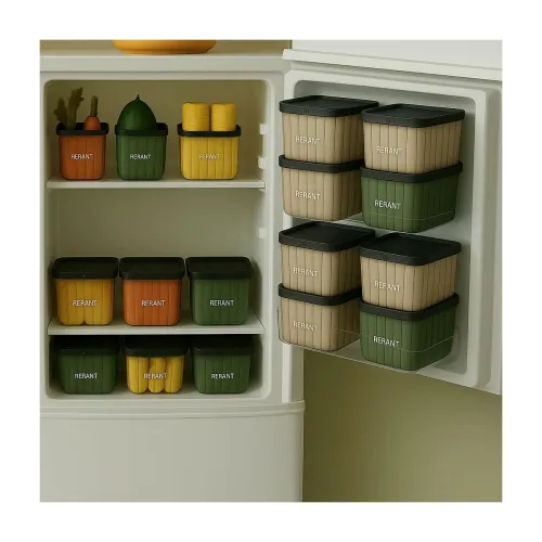 Image of RERANT Fridge Storage Boxes (Pack of 6)