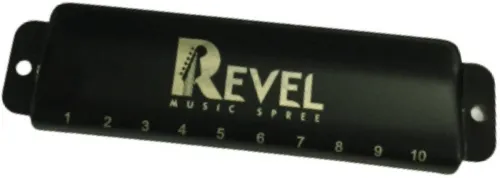 Image of REVEL RVL-HA100CBK Harmonica
