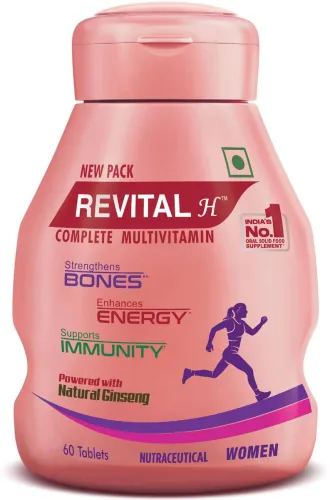 Image of Revital H Women with 22 Multivitamins & Minerals such as Calcium