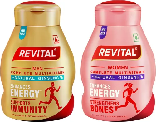 Image of Revital H Multivitamin For Men+Women (2 x 30 Capsules)
