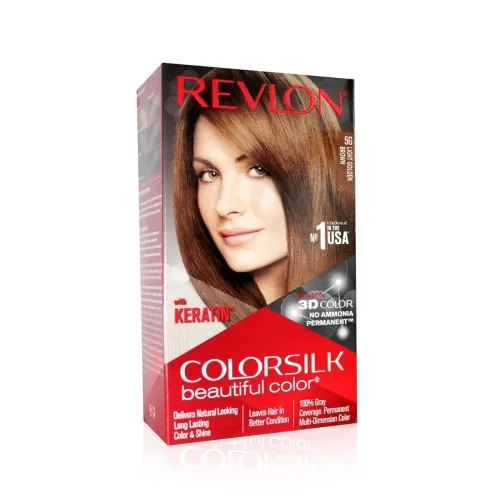 Image of Revlon ColorSilk Permanent Hair Color For Women