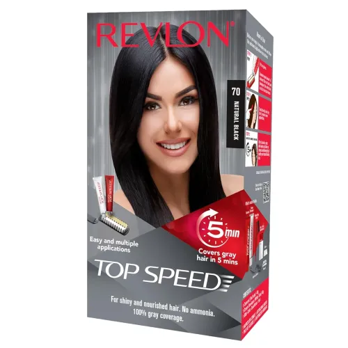 Image of Revlon Top Speed Hair Color (black)