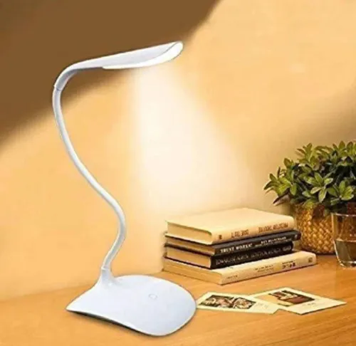 Image of REXBURG Rechargeable LED Table Study Lamp 30 cm White Blue Pink