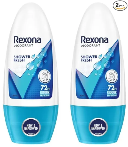 Image of Rexona Shower Fresh Roll-On Deodorant (50ml * 2)