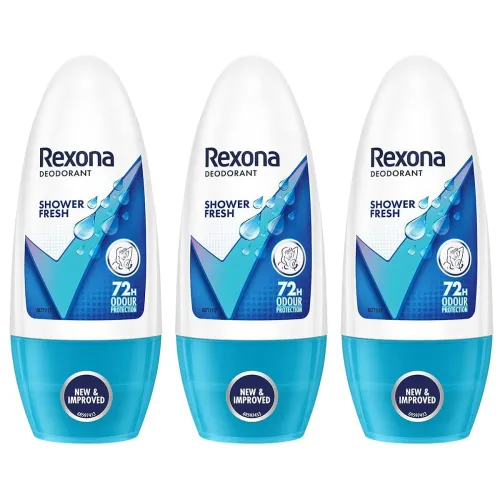 Image of Rexona Shower Fresh Underarm Roll On Perfume For Women