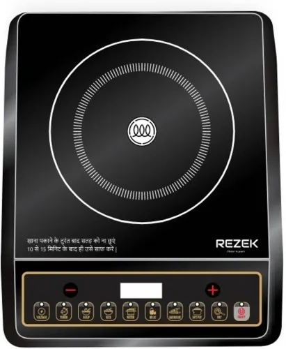 Image of REZEK 2000 W Induction Cooktop Push Button 