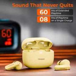 TRIGGR Apex S2 with Dual Pairing Rubber Finish Bluetooth Pearl White