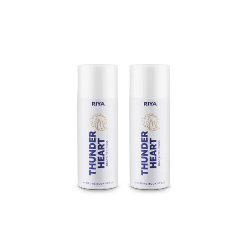Image of RIYA Thunderheart Beats Deodorant Body Spray (White)