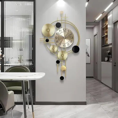 Image of RIZIK STORE Handmade Decorative Metal Wall Clock