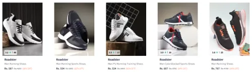 Image of Roadster Men's sport shoes up to 86% Discount 