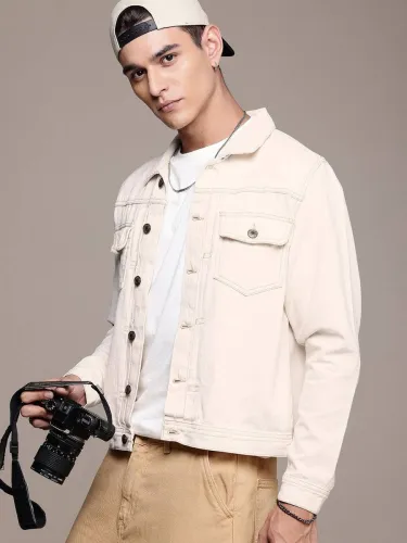 Image of Roadster Men Solid Jacket