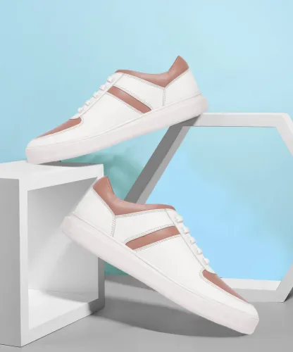 Image of Roadster Sneakers For Women (White , 4)