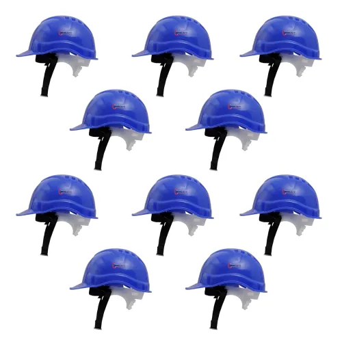 Image of Robustt Safety Helmet - Blue (Pack of 10) 