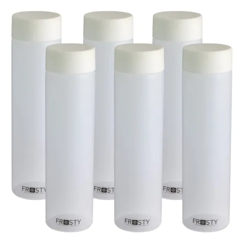 Image of Round Water Bottle Gift Set(6 pieces, 1L,White) | 950 milliliter