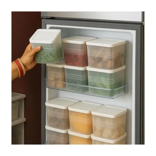 Image of ROVEXA Fridge Storage Boxes (Pack of 6)