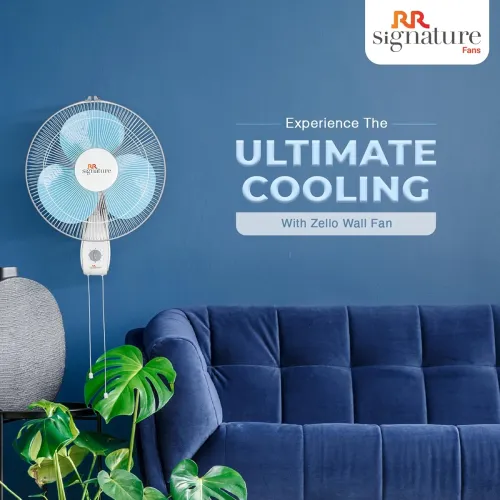 Image of RR Signature 400 MM Zello Wall Fan For Home (2 Year Warranty)