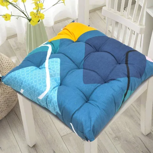 Image of RRC Microfibre Geometric Chair Pad Pack of 2