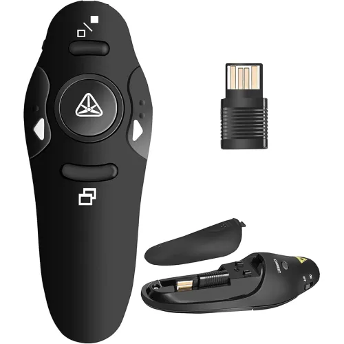 Image of rts Wireless Presentation Clicker for PowerPoint Presentations