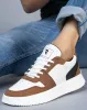RUN SEVEN Chunky Sneakers For Men (Multicolor , 10)