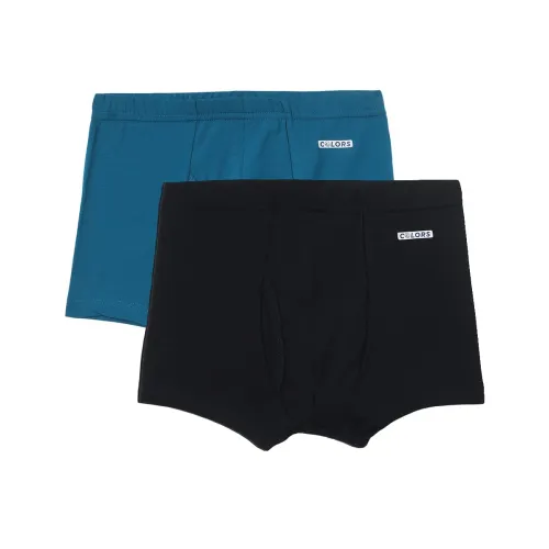 Image of Rupa Boy's Cotton Blend Classic Regular Fit Solid Trunks