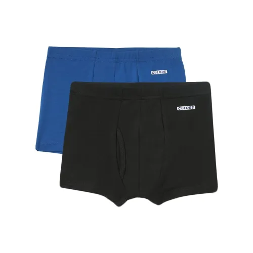 Image of Rupa Frontline Boy's Cotton Blend Classic Regular Fit Solid Trunks