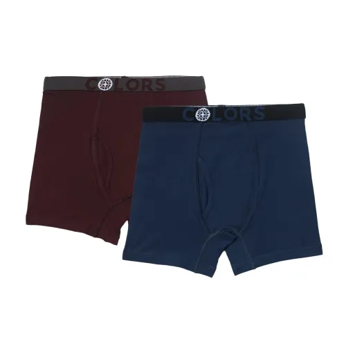 Image of Rupa Frontline Boy's Cotton Blend Classic Regular Fit Solid Trunks