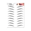 S.A.V.I 9 Pairs 6D Natural Look Eyebrow
