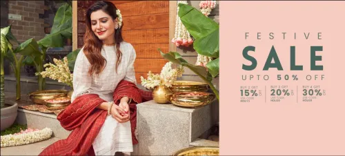 Image of Saaki Festive Sale: Buy 4 get 30% off on Women's Fashion