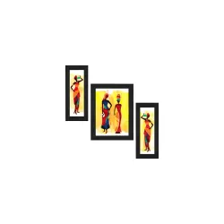 SAF paintings Modern Art Painting Set Of 3