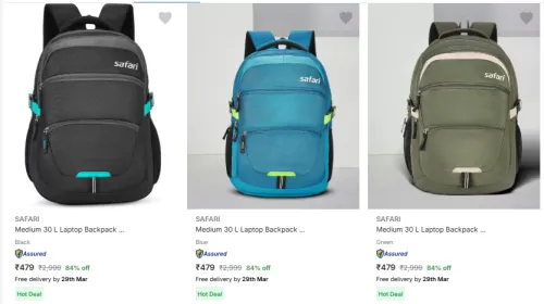 Image of Safari Brand backpack @ Up to 80% Discount