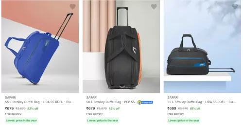 Image of Safari Duffel Bags