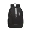 Safari Flash Medium 26L Water Resistant Polyester Casual Standard Backpack - Black