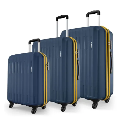 Image of Safari Genius Alley Set of 3 (Cabin + Medium + Large) Trolley Bags