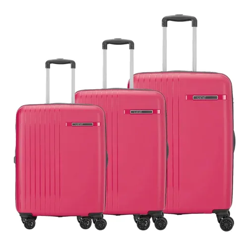 Image of Safari Lancer Luggage Set of 3 Trolley Bags (55 & 66 & 76 cm)