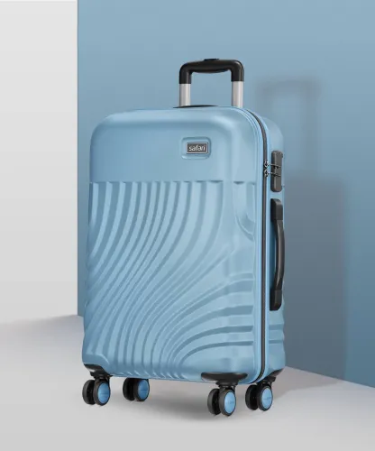 Image of SAFARI Large Check-in Suitcase (75 cm) 8 Wheels - KEPLAR 75 Blue
