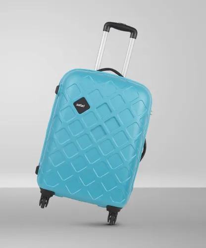 Image of SAFARI Medium Check-in Suitcase (66 cm) 4 Wheels - MOSAIC 65 - Teal .