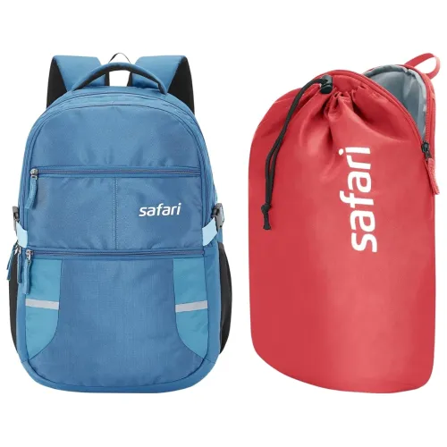 Image of Safari Omega Spacious / Large 3 Compartment Laptop Backpack With Raincover