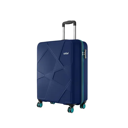 Image of Safari Pentagon Pro 8 Wheels 55Cm Cabin Trolley Bag Hard Case Polypropylene