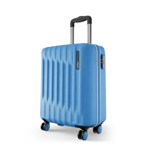 Image of Safari Ray Neo 55cm Marina Blue Cabin Trolley Bag