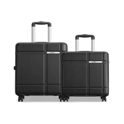 Image of Safari Route Set of 2 Poly Carbonate Small & Medium Hard Trolley Bag