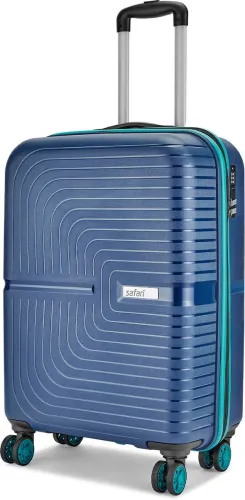 Image of SAFARI Small Cabin Suitcase (55 cm) 4 Wheels - Eclipse Neo - Blue