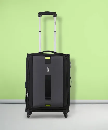 Image of SAFARI Small Cabin Suitcase (57 cm) 4 Wheels - GAMMA 55 4W - Black.