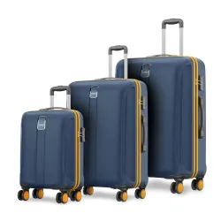 Safari Thorium Neo 8 Wheels Luggage Set (Set of 3)