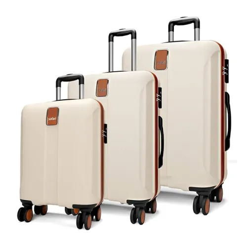 Image of Safari Thorium Neo Trolley Bag 8 Wheels Hard Case Polycarbonate Luggage