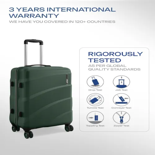 Image of Safari Zuno Textured Hard-Sided Large Trolley Bag