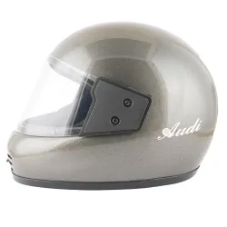 Sage Square Audi Full Face Clear Visor Helmet